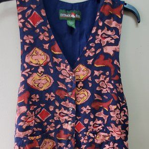 Outback Red Vintage Navy Vest